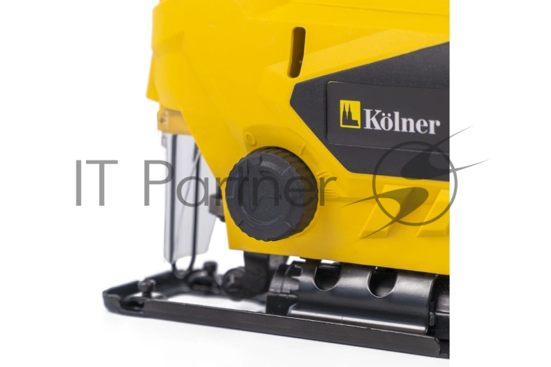 Лобзик электрический Kolner KJS 900VC 900 Вт, частота ходов 0- 3000 ходов/мин, амплитуда полотна 20 мм, максимальная глубина пропила дерева 90мм, наклон реза 45град, 4ступени маятникового хода, светодиодная подсветка