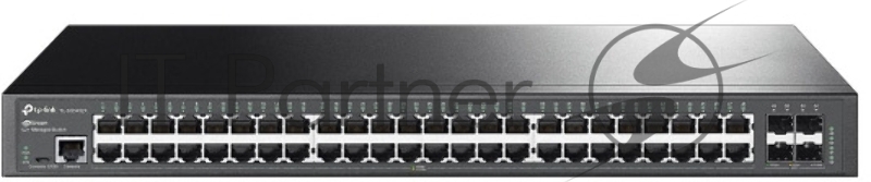 Коммутатор 48-портовый гигабитный управляемый уровня 2+ TP-Link TL-SG3452X JetStream с четырьмя слотами SFP+ 10 Гбит/с