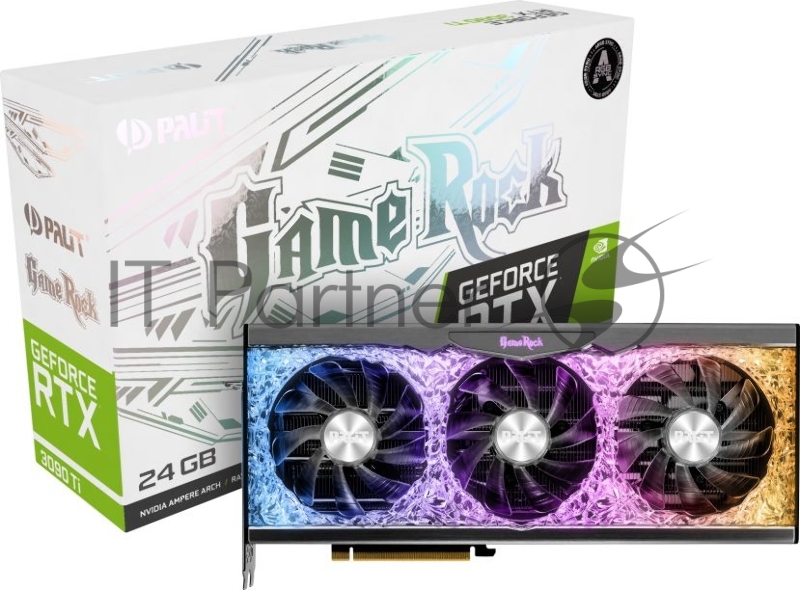 Видеокарта PCIE16 RTX3090TI 24GB RTX3090TI GAMEROCK 24G PALIT