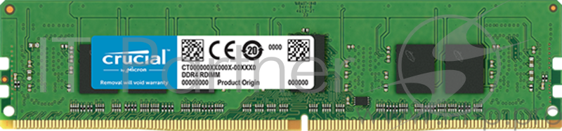 4GB Crucial DDR4 2666 RDIMM Server Memory CT4G4RFS8266 ECC, Reg, CL19, 1.2V, SRx8, Retail