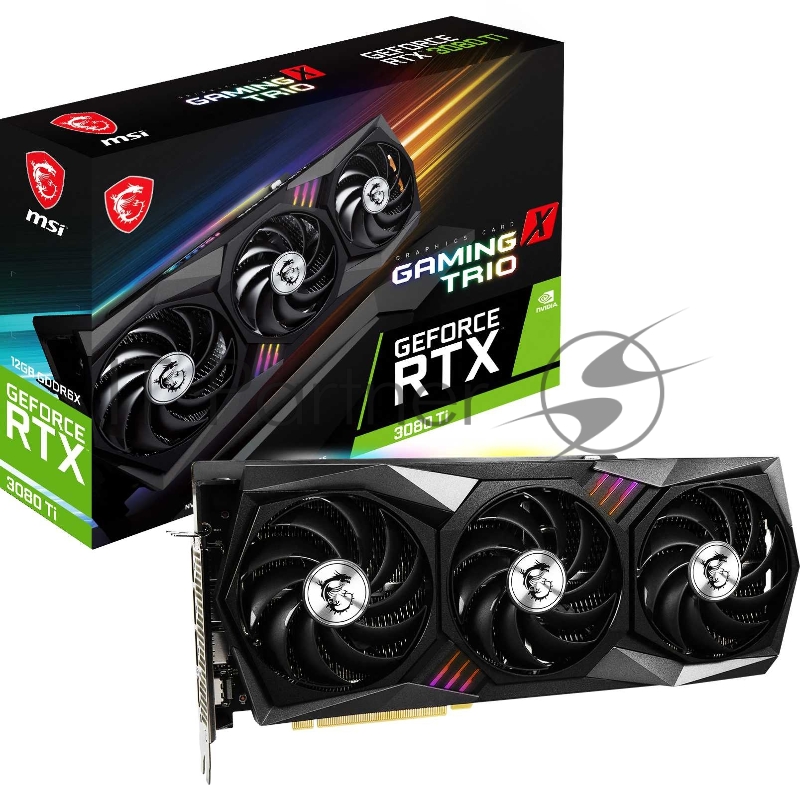 Видеокарта MSI RTX 3080 Ti GAMING X TRIO 12G LHR RTL