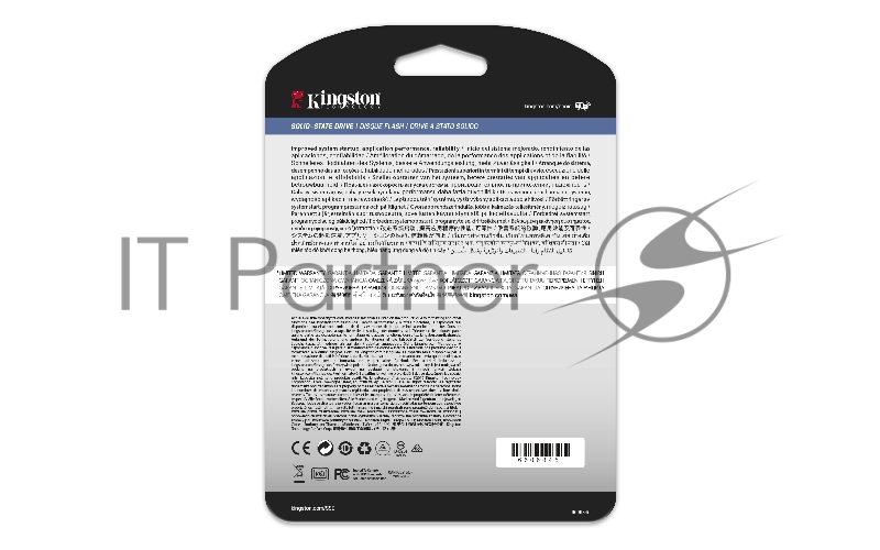 Накопитель SSD 2.5 Kingston 1920Gb DC450R Series <SEDC450R/1920G> (SATA3, up to 560/530Mbs, 99000 IOPS, 3D TLC, 1301TBW, 7mm)