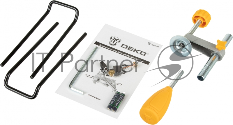 Торцовочная пила Deko DKMS2200-255 Laser 2200Вт 4500об/мин d=255мм