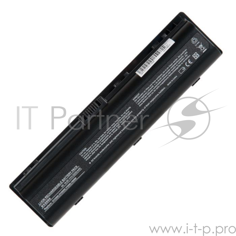 Аккумулятор для HP Pavilion dv2000, dv6000, Presario C700, V3000, V6000, 5200mAh, 10.8V