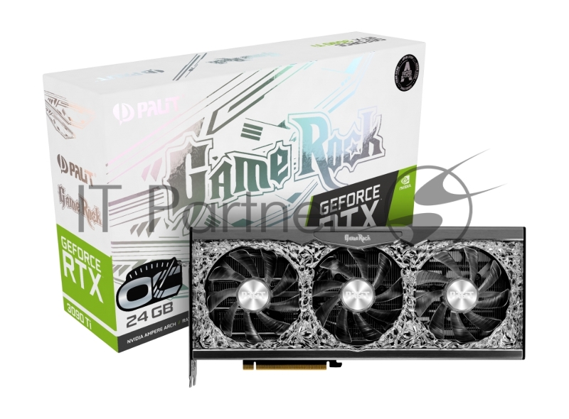 Видеокарта PCIE16 RTX3090TI 24GB RTX3090TI GAMEROCKOC 24G PALIT