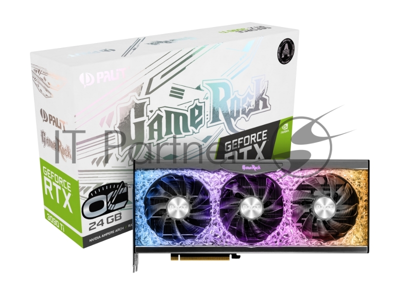 Видеокарта PCIE16 RTX3090TI 24GB RTX3090TI GAMEROCKOC 24G PALIT