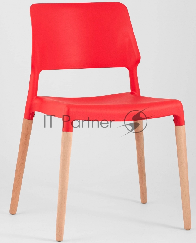 Стул Бистро сиденье красный кожзам