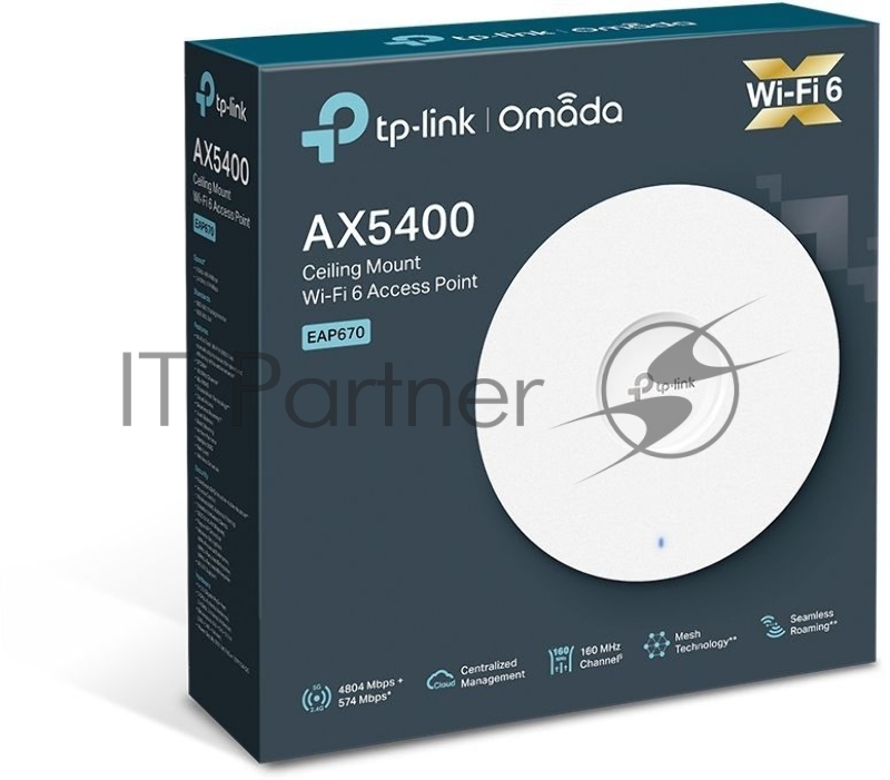 Точка доступа AX5400 Ceiling Mount Dual-Band Wi-Fi 6 Access Point