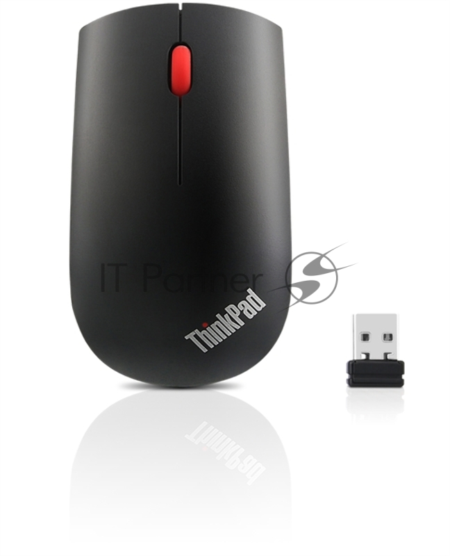 Мышь Lenovo ThinkPad Essential черный оптическая (1200dpi) беспроводная USB