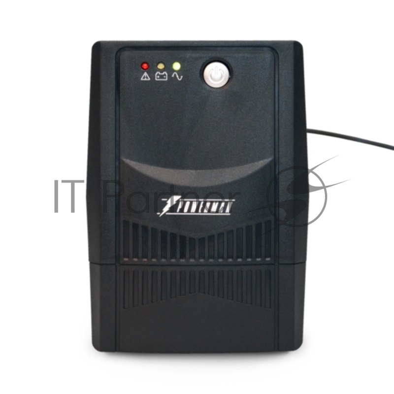 ИБП UPS POWERMAN Back Pro 850, line-interactive, 850VA, 480W, 2 euro sockets with backup power, battery 12V 9Ah 1 pc., 298mm x 101mm x 142mm, 4.9 kg.