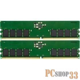Оперативная память Kingston DRAM 32GB 4800MHz DDR5 Non-ECC CL40 DIMM (Kit of 2) 1Rx8 EAN: 740617325102