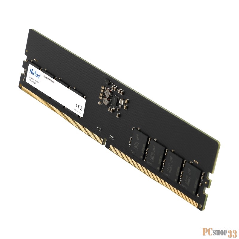 Модуль памяти DDR5 Netac Basic 16GB 4800MHz CL40 1.1V / NTBSD5P48SP-16