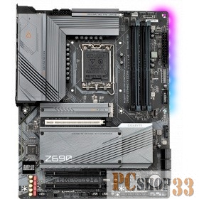 Материнская плата Gigabyte Z690 GAMING X DDR4, Socket 1700, Intel Z690, 4xDDR4-3200, HDMI+DP, 3xPCI-Ex16, 6xSATA3(RAID 0/1/5/10), 4xM.2, 8Ch Audio, 2,5GbLan, (4+4)xUSB2.0, (5+2)xUSB3.2, (1+1)xUSB3.2 Type-C, ATX, RTL