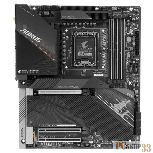 Материнская плата Gigabyte Z690 AORUS MASTER, Socket 1700, Intel Z690, 4xDDR5-4800, DP, 3xPCI-Ex16, 6xSATA3(RAID 0/1/5/10), 5xM.2, 8Ch Audio, 10GbLan, WiFi, (0+4)xUSB2.0, (9+4)xUSB3.2, (2+1)xUSB3.2 Type-C, ATX, RTL