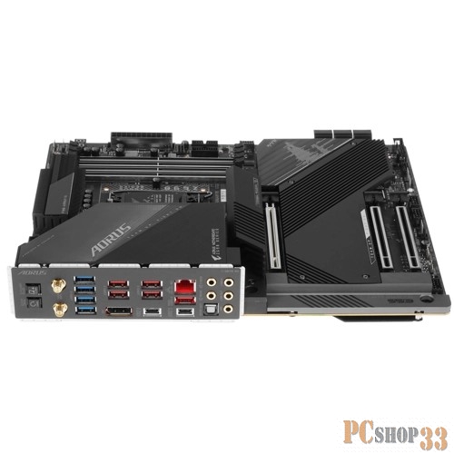 Материнская плата Gigabyte Z690 AORUS MASTER, Socket 1700, Intel Z690, 4xDDR5-4800, DP, 3xPCI-Ex16, 6xSATA3(RAID 0/1/5/10), 5xM.2, 8Ch Audio, 10GbLan, WiFi, (0+4)xUSB2.0, (9+4)xUSB3.2, (2+1)xUSB3.2 Type-C, ATX, RTL
