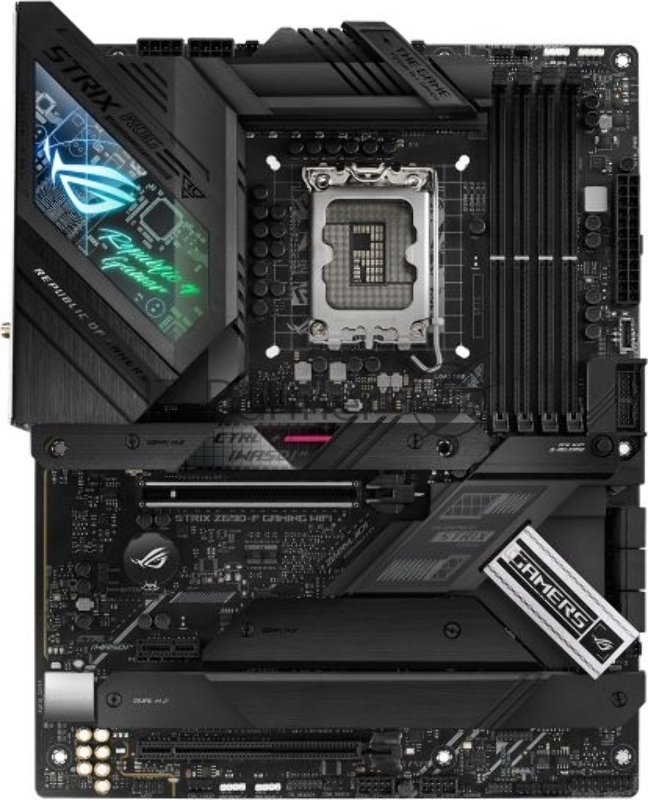 Материнская плата Asus ROG STRIX Z690-F GAMING WIFI Soc-1700 Intel Z690 4xDDR5 ATX AC`97 8ch(7.1) 2.5Gg RAID+HDMI+DP