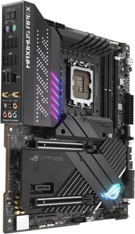 Материнская плата ASUS ROG MAXIMUS Z690 APEX, LGA1700, Z690, 4*DDR4 , SLI+CrossFireX, SATA3 + RAID, Audio, LAN 2,5GB, USB 3.2*13, USB 2.0*5, ATX 90MB18I0-M0EAY0