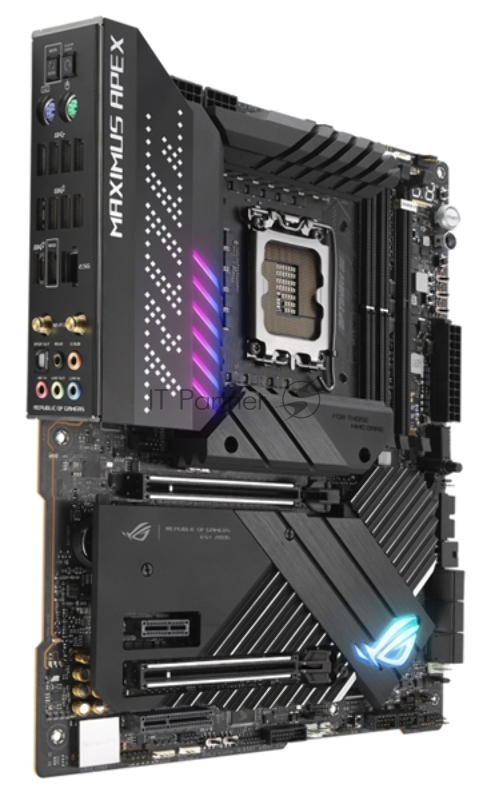 Материнская плата ASUS ROG MAXIMUS Z690 APEX, LGA1700, Z690, 4*DDR4 , SLI+CrossFireX, SATA3 + RAID, Audio, LAN 2,5GB, USB 3.2*13, USB 2.0*5, ATX 90MB18I0-M0EAY0