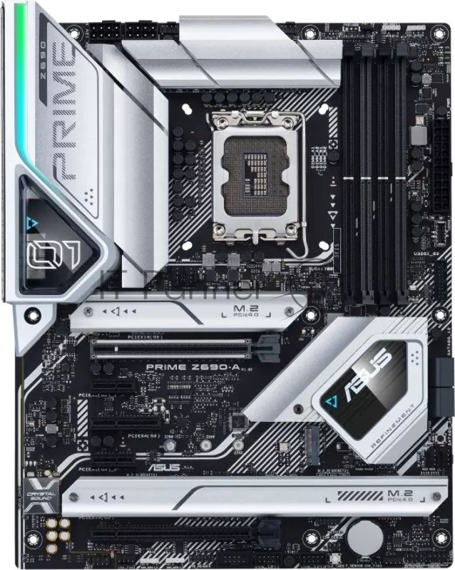Материнская плата ASUS PRIME Z690-A, LGA1700, Z690, 4*DDR5, HDMI+DP, CrossFireX, SATA3 + RAID, Audio, Gb LAN, USB 3.2, COM*1 header (w/o cable), ATX 90MB18L0-M0EAY0