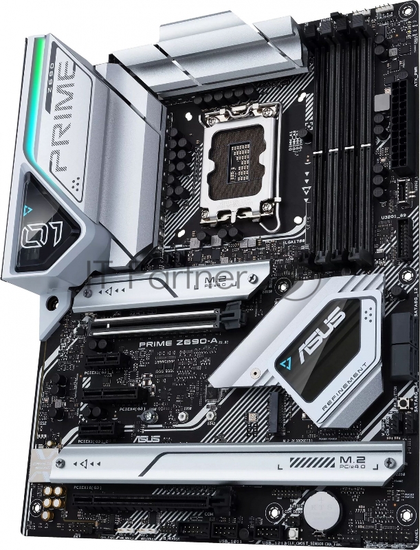 Материнская плата ASUS PRIME Z690-A, LGA1700, Z690, 4*DDR5, HDMI+DP, CrossFireX, SATA3 + RAID, Audio, Gb LAN, USB 3.2, COM*1 header (w/o cable), ATX 90MB18L0-M0EAY0