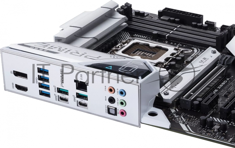 Материнская плата ASUS PRIME Z690-A, LGA1700, Z690, 4*DDR5, HDMI+DP, CrossFireX, SATA3 + RAID, Audio, Gb LAN, USB 3.2, COM*1 header (w/o cable), ATX 90MB18L0-M0EAY0