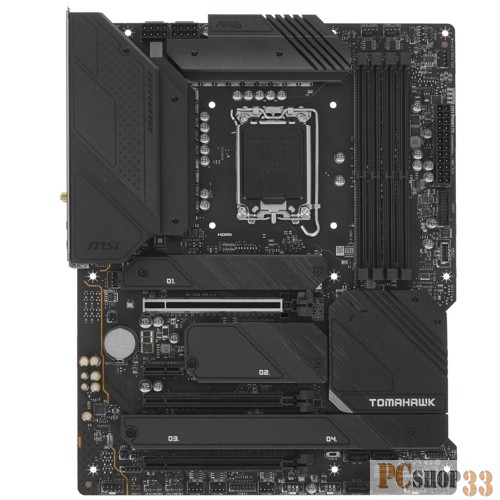 Материнская плата MSI MAG Z690 TOMAHAWK WIFI DDR4 Soc-1700 Intel Z690 4xDDR4 ATX AC`97 8ch(7.1) 2.5Gg RAID+HDMI+DP