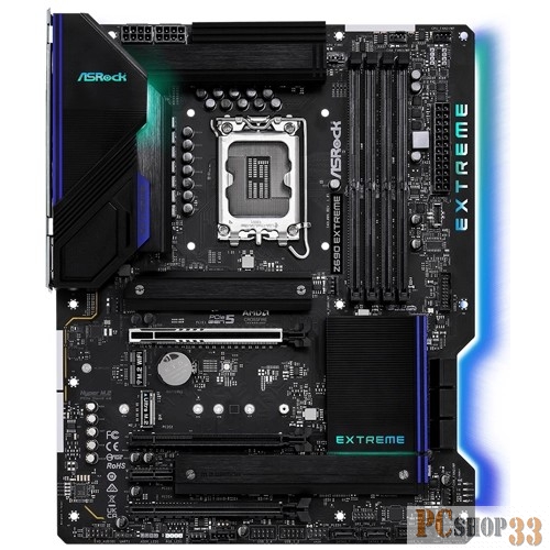 Материнская плата Asrock Z690 EXTREME Soc-1700 Intel Z690 4xDDR4 ATX AC`97 8ch(7.1) 1 x 2.5Gigabit + Gigabit Ethernet RAID+HDMI+DP