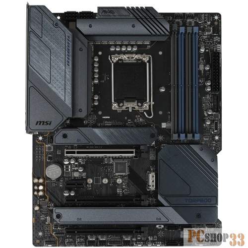 Материнская плата MSI MAG Z690 TORPEDO, Z690, LGA1200, 4DDR4, 3PCIEx16, 1PCIEx1, 4M.2, 6SATA3, 1USB3.2 GEN2X2, 3USB (911-7D32-01S)