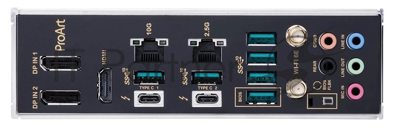 Материнская плата ASUS PROART Z690-CREATOR WIFI, LGA1700, Z690, 4*DDR5, HDMI+DP, CrossFireX, SATA3 + RAID, Audio, Gb LAN, USB 3.2*8, USB 2.0*6, COM*1 header, ATX 90MB19H0-M0EAY0