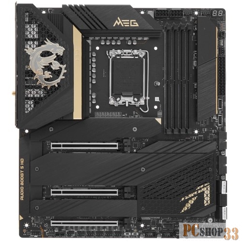 Материнская плата MSI MEG Z690 ACE MS-7D27MEG Z690 ACE601-7D27-A02,0A801-7B92-101 OPT:A MEG Z690 ACE,Z690,LGA1700,4DDR5,3PCI-Ex Gen2x2, 7USB3.2 Gen2, 1USB3 (911-7D27-02S)