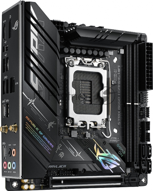 Материнская плата ASUS ROG STRIX B660-I GAMING WIFI/LGA1700,B660,USB3.2 GEN 2,MB