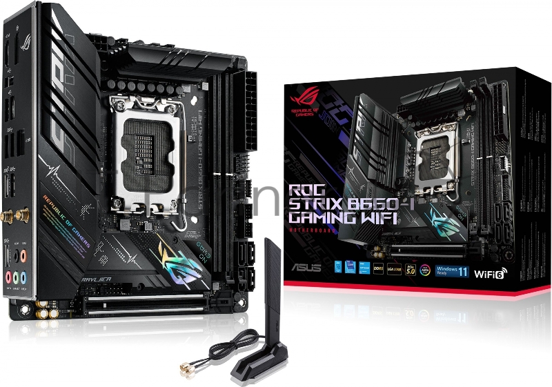 Материнская плата ASUS ROG STRIX B660-I GAMING WIFI/LGA1700,B660,USB3.2 GEN 2,MB