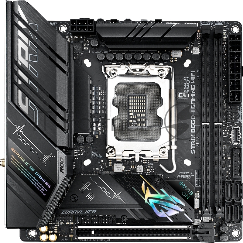Материнская плата ASUS ROG STRIX B660-I GAMING WIFI/LGA1700,B660,USB3.2 GEN 2,MB