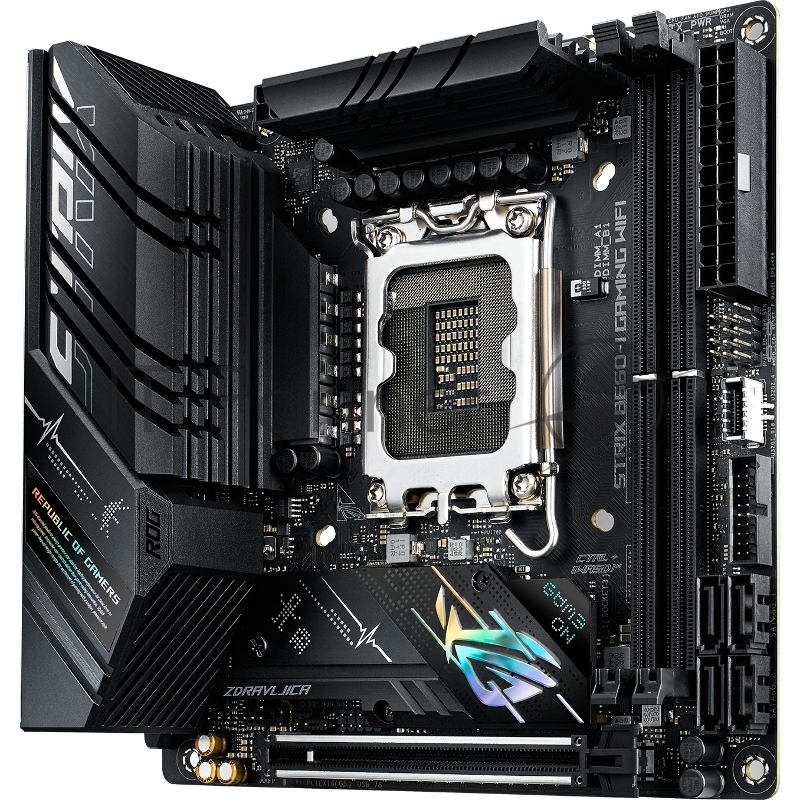 Материнская плата ASUS ROG STRIX B660-I GAMING WIFI/LGA1700,B660,USB3.2 GEN 2,MB