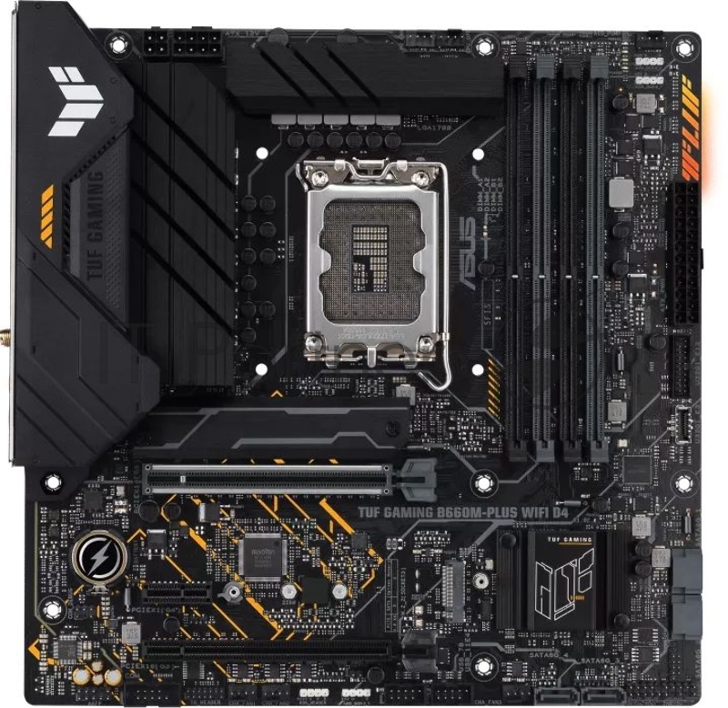 Материнская плата ASUS TUF GAMING B660M-PLUS WIFI D4 / LGA1700,B660,USB3.2 GEN 2X2,MB (516859)