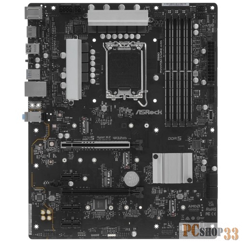 Материнская плата Asrock Z690 PHANTOM GAMING 4/D5, LGA1700, Intel Z690, ATX, BOX