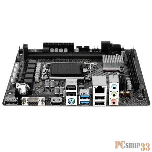 Материнская плата Asrock H610M-HDV Soc-1700 Intel H610 2xDDR4 mATX AC`97 8ch(7.1) GbLAN RAID+VGA+HDMI+DP