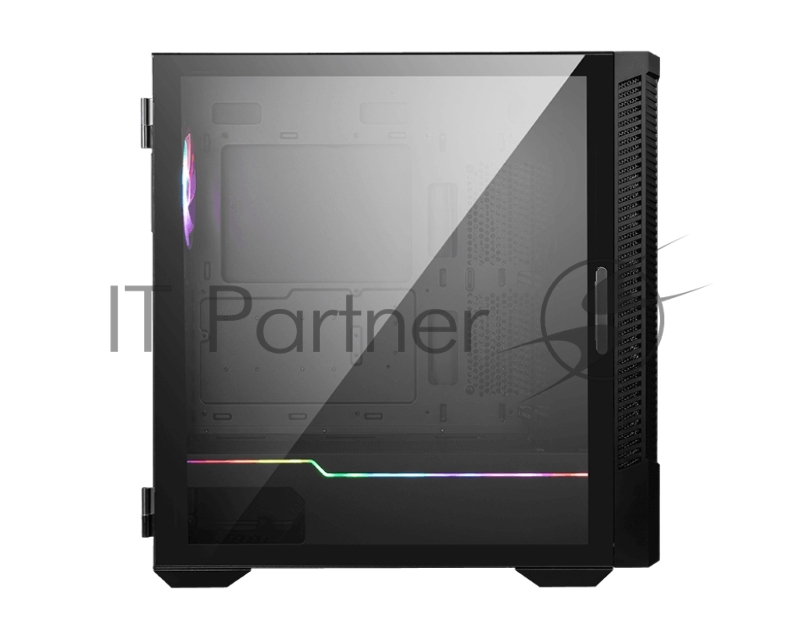 Корпус MSI MPG VELOX 100P AIRFLOW 2xUSB 3.0, 1xType C, 1x120mm ARGB Fan, 3x120mm Black Fan, ARGB Control Board, Tempered Glass Window, Plastic Mesh, Brown box (829292)