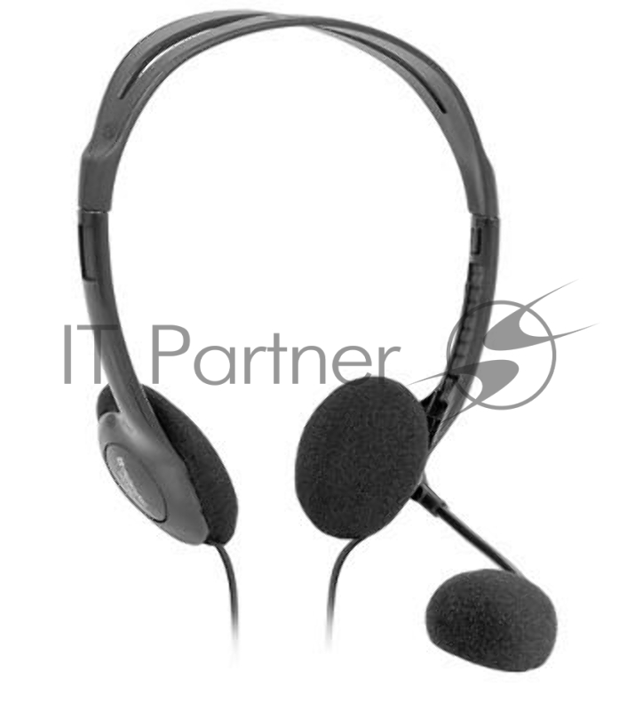 Гарнитура стерео Defender HN-102 /накладные компактные / Ø30 мм/ 2 х 3.5 mm jack стерео/ кабель 1,8 м/ черный.