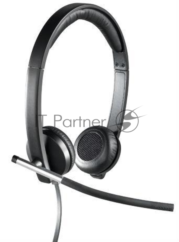 Наушники с микрофоном Logitech H650E черный 1.1м