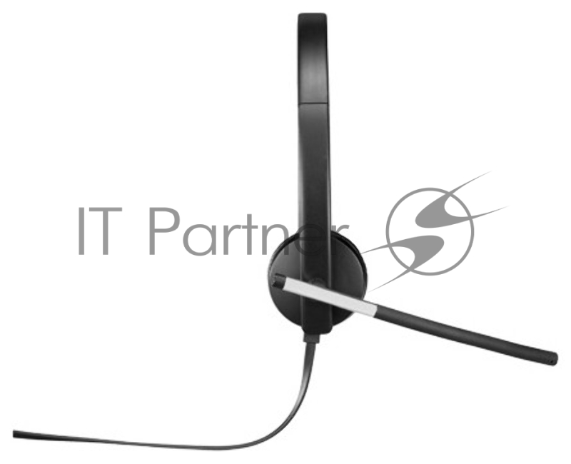 Наушники с микрофоном Logitech H650E черный 1.1м