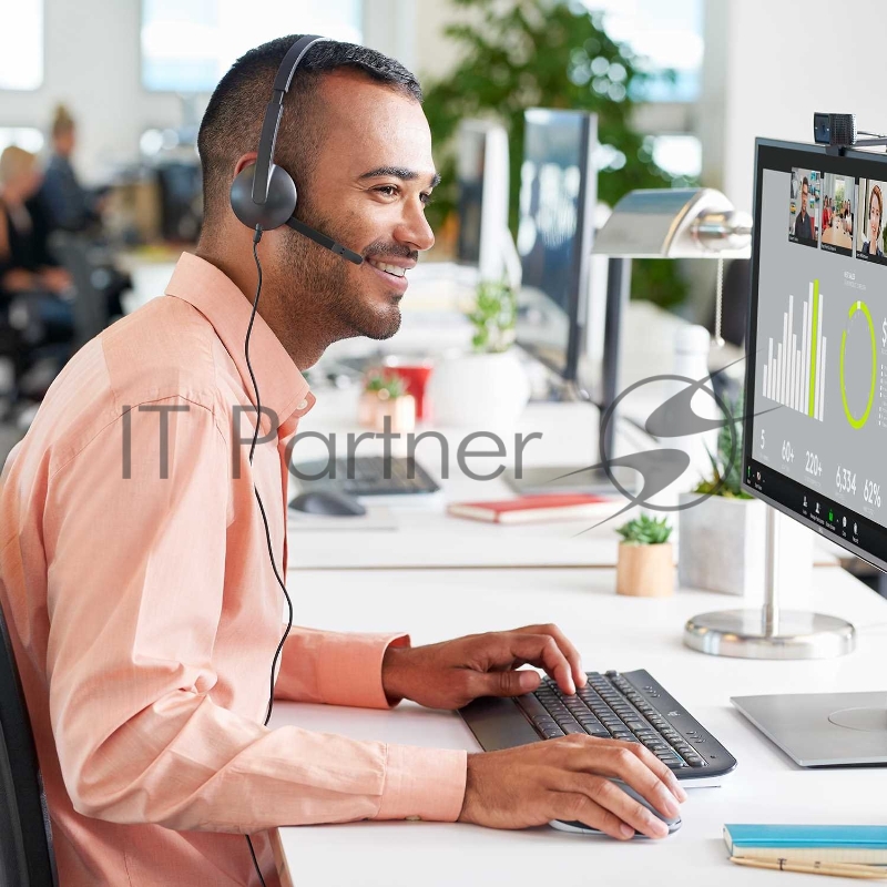 Наушники 981-000475 Logitech Headset H340 USB