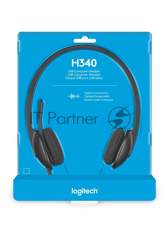 Наушники 981-000475 Logitech Headset H340 USB