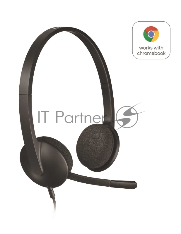 Наушники 981-000475 Logitech Headset H340 USB