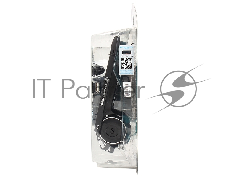 Гарнитура Sennheiser PC 8 USB стерео накладная 42-17000Гц 2м USB 95дБ круговая диаграмма направленности 90-15000Гц регулятор громкости