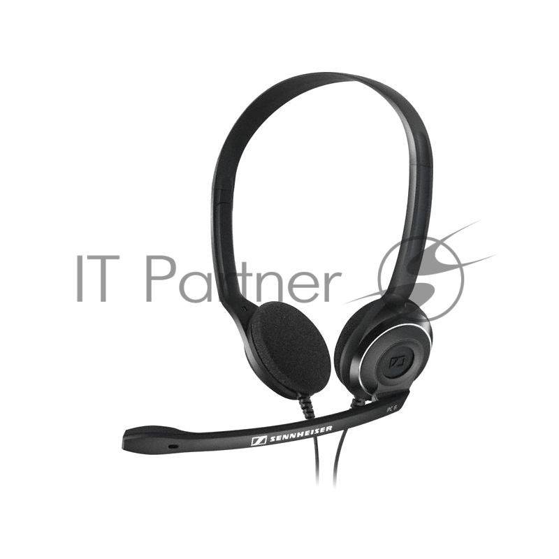 Гарнитура Sennheiser PC 8 USB стерео накладная 42-17000Гц 2м USB 95дБ круговая диаграмма направленности 90-15000Гц регулятор громкости