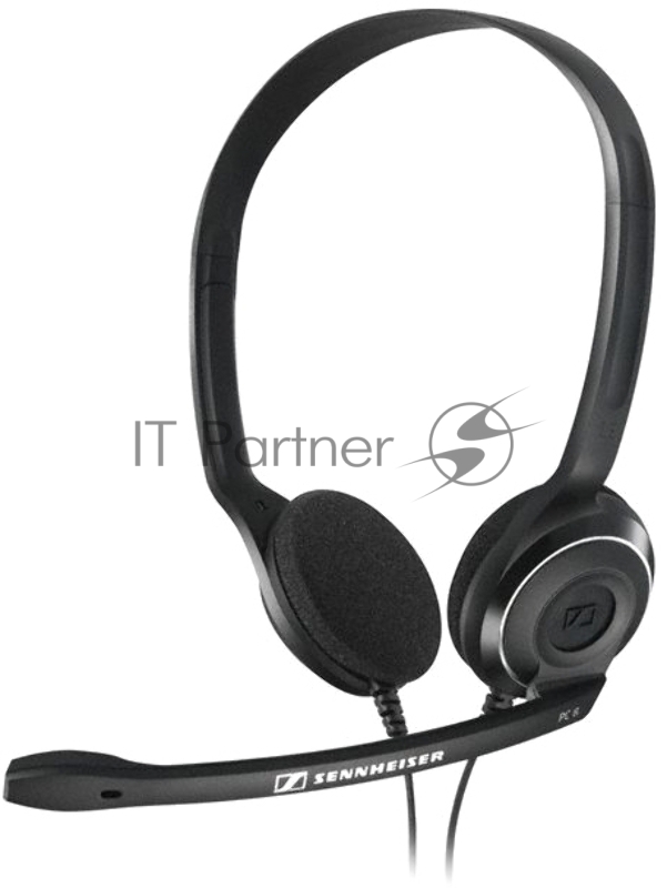 Гарнитура Sennheiser PC 8 USB стерео накладная 42-17000Гц 2м USB 95дБ круговая диаграмма направленности 90-15000Гц регулятор громкости