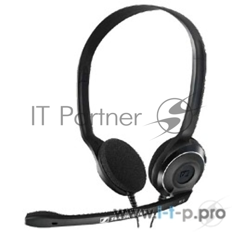Гарнитура Sennheiser PC 8 USB стерео накладная 42-17000Гц 2м USB 95дБ круговая диаграмма направленности 90-15000Гц регулятор громкости