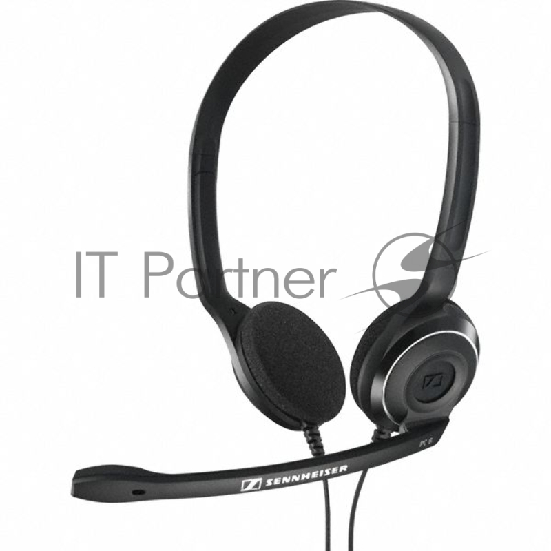 Гарнитура Sennheiser PC 8 USB стерео накладная 42-17000Гц 2м USB 95дБ круговая диаграмма направленности 90-15000Гц регулятор громкости