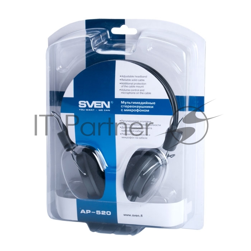 Наушники с микрофоном Sven АР-520